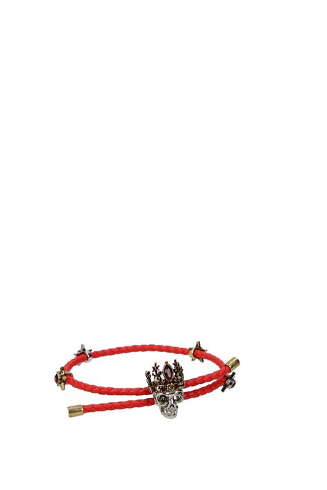 red mcqueen jewelry|alexander mcqueen bracelets.